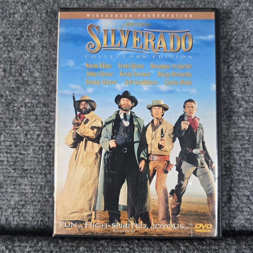 Silverado Collector's Edition DVD Western Film Kevin Kline‎ Scott Glenn
